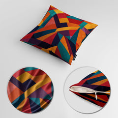 Abstract Colorful Pattern Artwork | Abstract Cushion #416