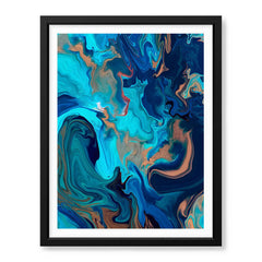 Beautiful Abstract Art With Colorful Paint Art | Abstract Office Artwork #00417 - Prime Décor