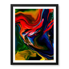 Beautiful Abstract Art With Colorful Paint Art | Abstract Office Artwork #00418 - Prime Décor