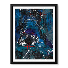 Beautiful Abstract Art With Colorful Paint Art | Abstract Office Artwork #00419 - Prime Décor