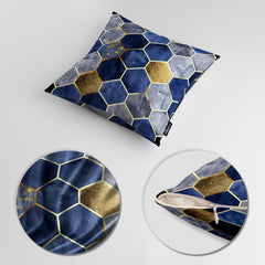 Polygonal Geometric Abstract Pattern | Abstract Cushion #427