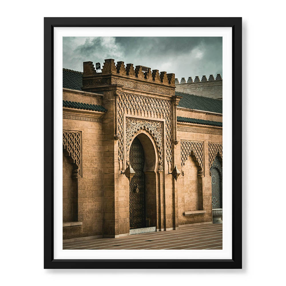 Beautiful Door Entrance Of A Historic Fort | Abstract Architecture Artwork #00458 - Prime Décor