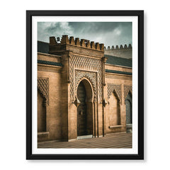 Beautiful Door Entrance Of A Historic Fort | Abstract Architecture Artwork #00458 - Prime Décor