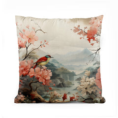 Pink & White Lotus Lake Flower | Nature Cushion #045 - Prime Décor