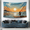 Sunset View From A Beach | Nature Tapestry