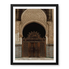 Beautiful Door Entrance Of A Historic Fort | Abstract Architecture Artwork #00462 - Prime Décor