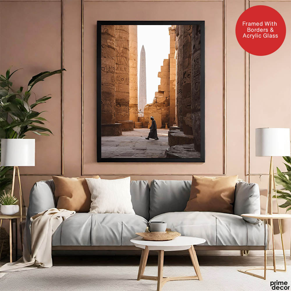 Beautiful View Of A Historic Place | Abstract Architecture Artwork #00465 - Prime Décor