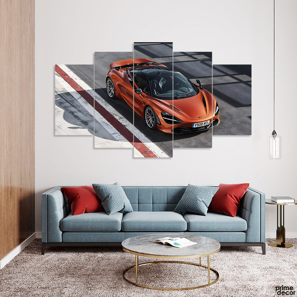 McLaren 720S Supercar (5 Panel) | Car Wall Art
