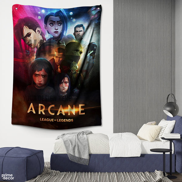 ARCANE League Of Legends | Anime Tapestry