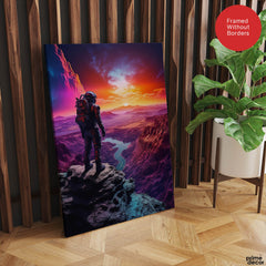 Beautiful View Of Space From Astronaut Site | Abstract Nature Artwork #00491