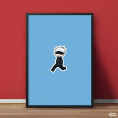 Gojo Funny Doodle | Anime Poster Wall Art - Prime Décor