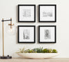 Customized Padded Picture Frames | Square Wall Art