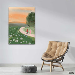 Dreamy Pathway Inspiring Work (Single Panel) Wall Art - Prime Décor