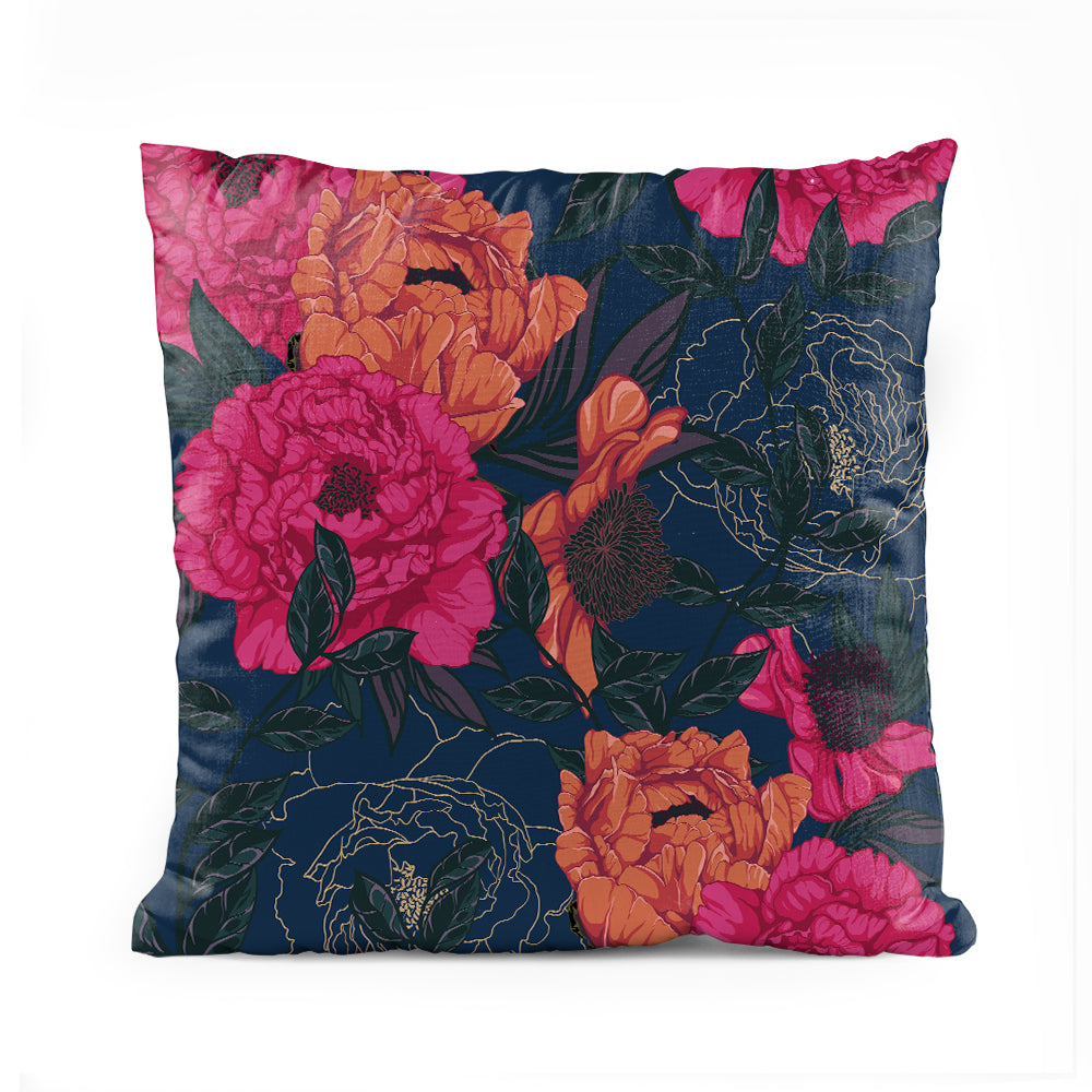 Watercolor Botanical Pattern | Floral Cushion #051 - Prime Décor
