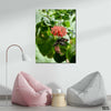 Red Lacewing And Butterfly (Single Panel) Nature Wall Art