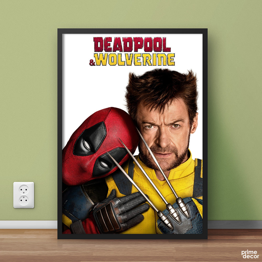 Deadpool & Wolverine Funny Moment | Movies Wall Art - Prime Décor