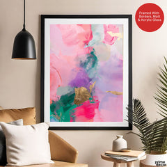 Abstract Colorful Paint Stroke Digital Artwork | Abstract Fashion Artwork #00554