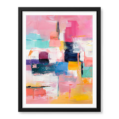 Abstract Multicolor Paint Splash Digital Artwork | Abstract Fashion Artwork #00555
