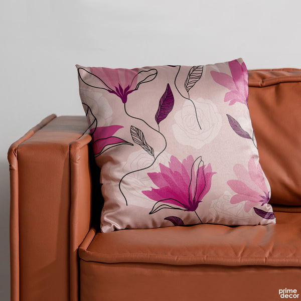 Seamless Flowers & Leave Pattern | Floral Cushion #056 - Prime Décor