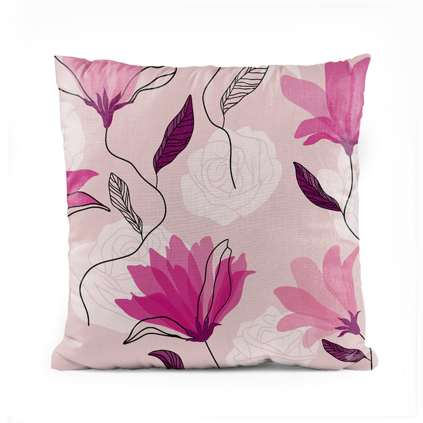 Seamless Flowers & Leave Pattern | Floral Cushion #056 - Prime Décor