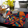 Colorful Abstract Grometric Shapes | Table Runner and Placemat Set