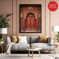 Beautiful Historic Door Of A Palace | Abstract Nature Artwork #00593