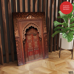 Beautiful Historic Door Of A Palace | Abstract Nature Artwork #00593