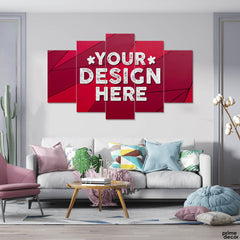 Customise Your Artwork | 5 Panels (I) - Prime Décor