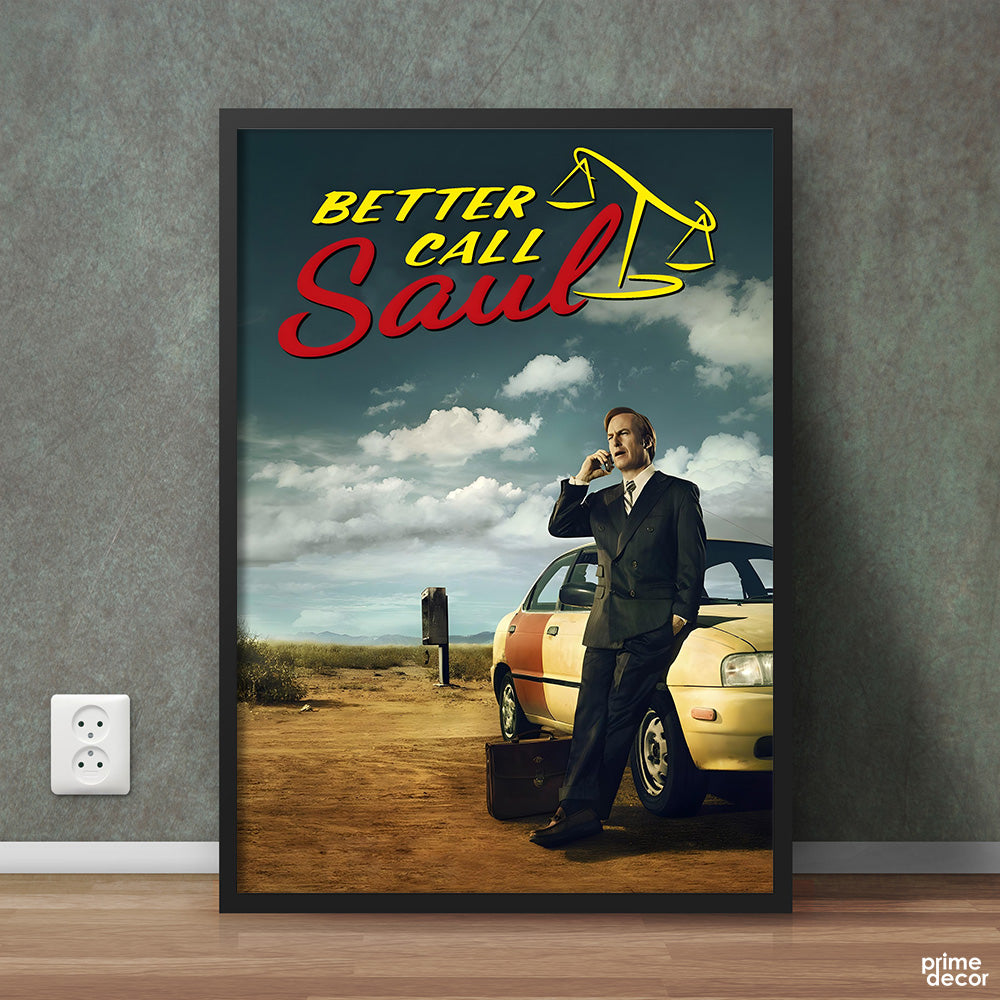 Better Call Saul Official Series Poster | Movies Wall Art - Prime Décor