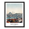 Istanbul City Turkey | Abstract Travel Artwork #00601