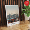 Istanbul City Turkey | Abstract Travel Artwork #00601