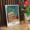 Rome City Italy | Abstract Travel Artwork #00603