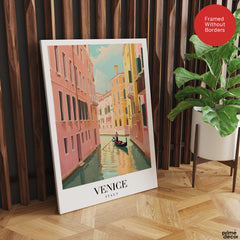 Venice City Italy | Abstract Travel Artwork #00606