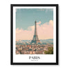Paris City France | Abstract Travel Artwork #00607