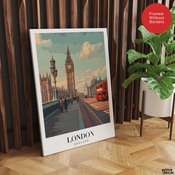 London City England | Abstract Travel Artwork #00608