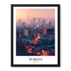 Tokyo City Japan | Abstract Travel Artwork #00619