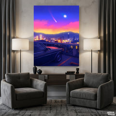 Comet Over Neon City