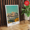Athens City Greece | Abstract Travel Artwork #00620