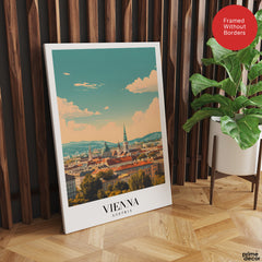 Vienna City Austria | Abstract Travel Artwork #00654