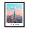 New York City USA | Abstract Travel Artwork #00655