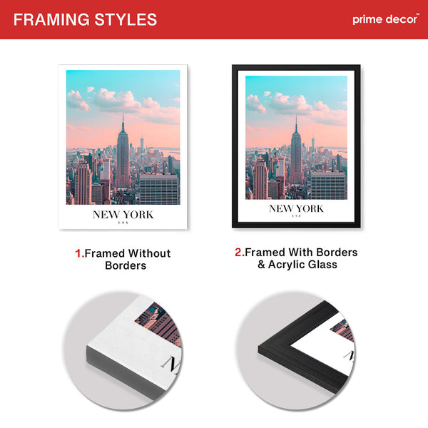 New York City USA | Abstract Travel Artwork #00655