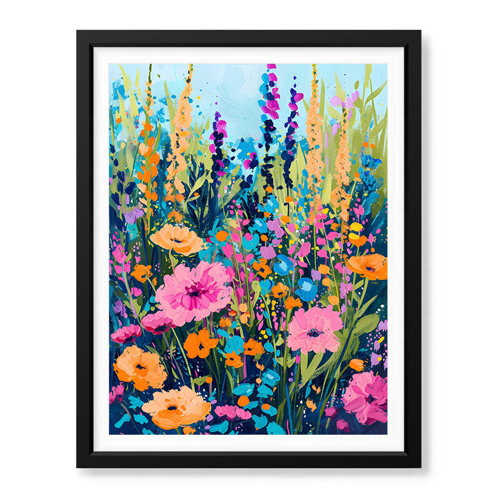 Abstract Beautiful Artwork Of Colorful Flowers | Abstract Floral Artwo ...