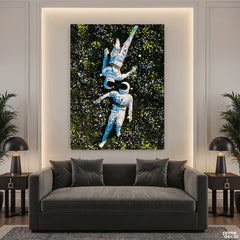 Space Nap In Flowers