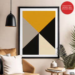 Gray Black & Gold Abstract Pattern Design Artwork | Abstract Fashion Artwork #00726