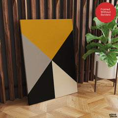 Gray Black & Gold Abstract Pattern Design Artwork | Abstract Fashion Artwork #00726