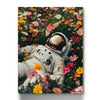 Astronaut Resting In Bloom