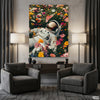 Astronaut Resting In Bloom