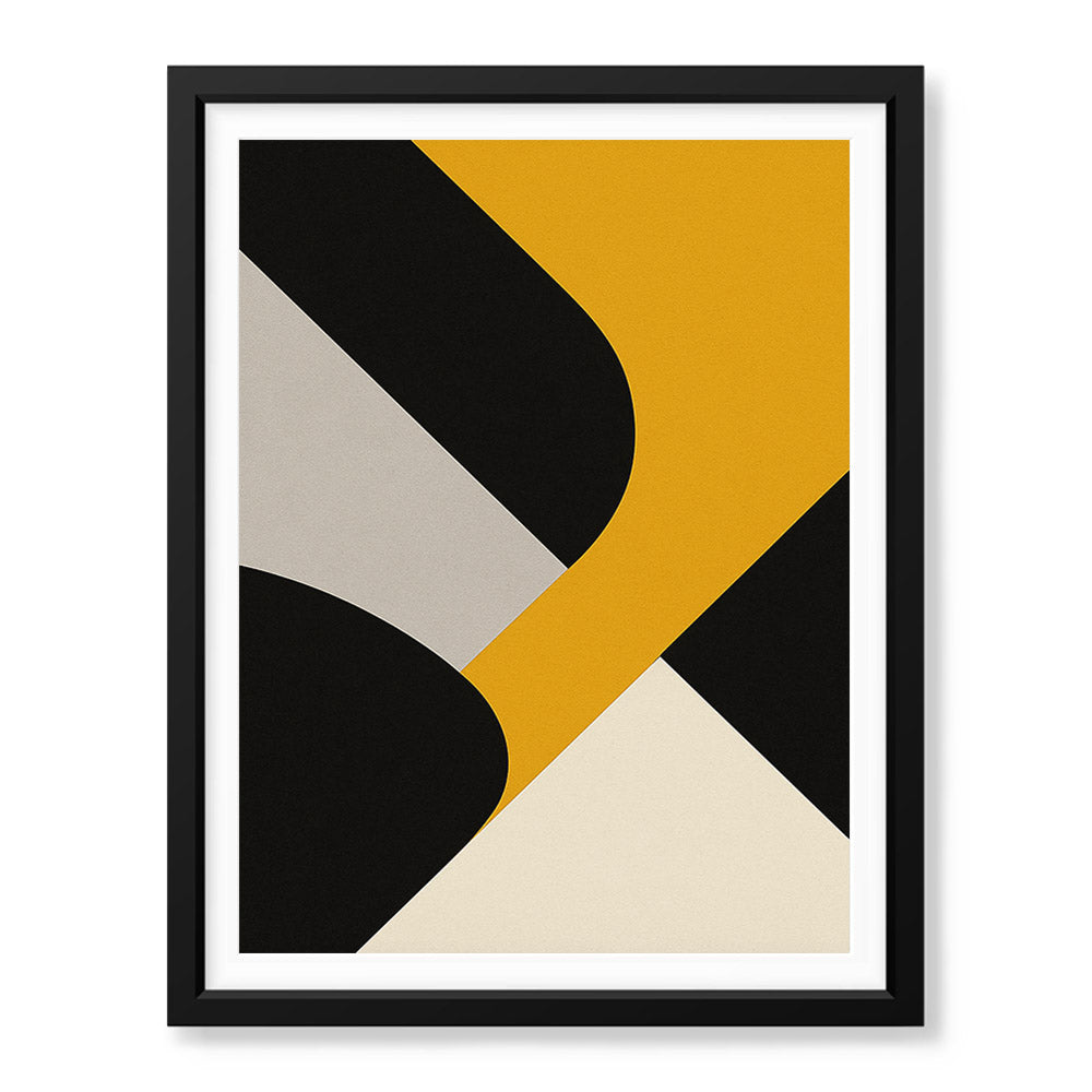 Gray Black & Gold Abstract Paint Stroke Artwork | Abstract Fashion Art ...