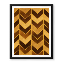 Mystic Marble Series Design - Brown & Gold | Abstract Signature Artwork #00736