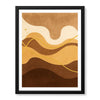 Mystic Marble Series Beige Shade - Brown & Gold | Abstract Signature Artwork #00739